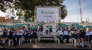 Niños de 36 escuelas encienden antorcha de las terceras Olimpíadas de Deletreo en Zulia