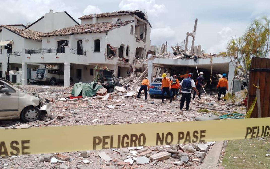 La versión de las autoridades chavistas sobre la explosión en residencias de Lechería