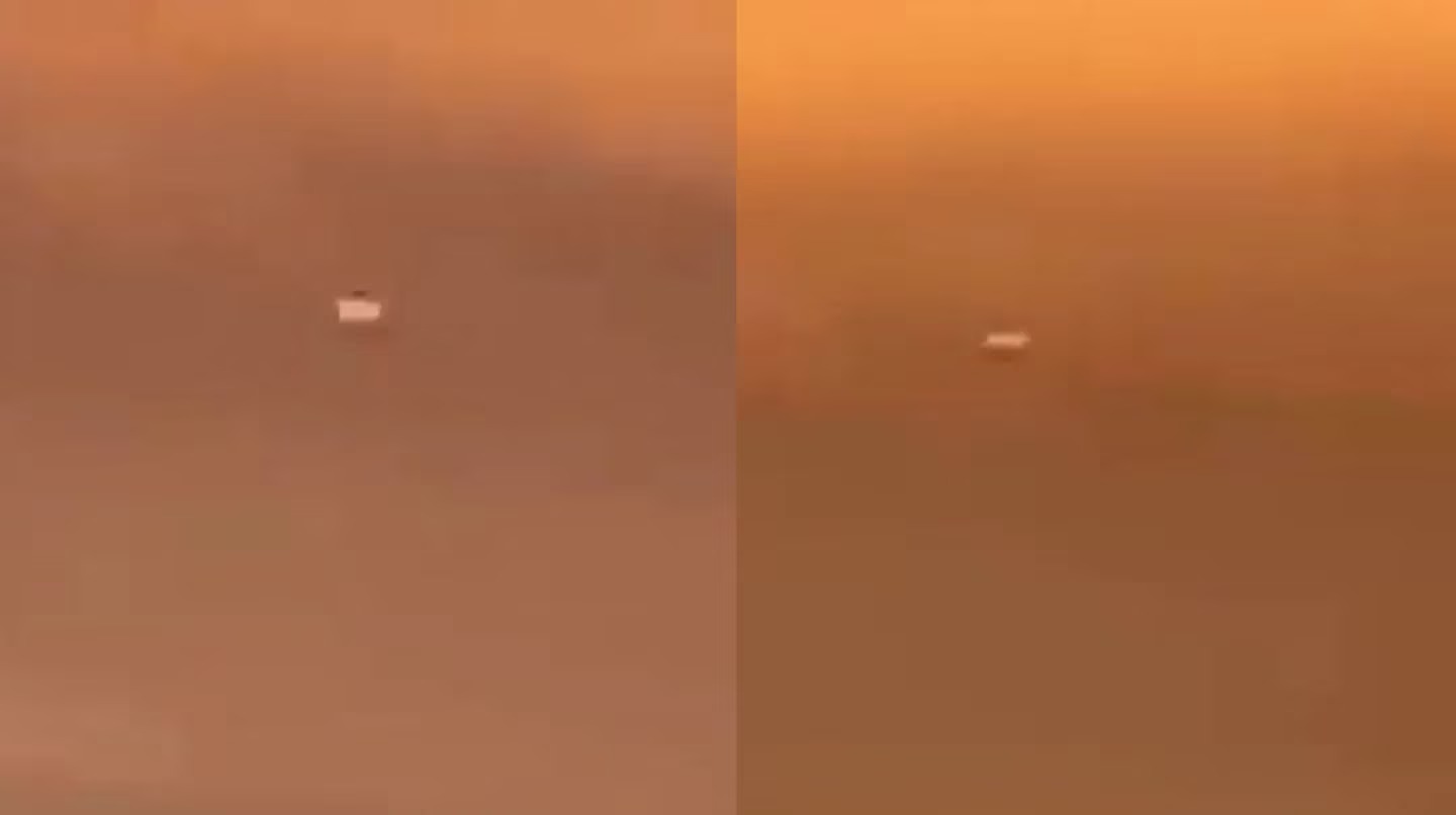 VIDEO: Vio un Ovni a través de la ventana del avión y se aterrorizó con lo que ocurrió entre las nubes