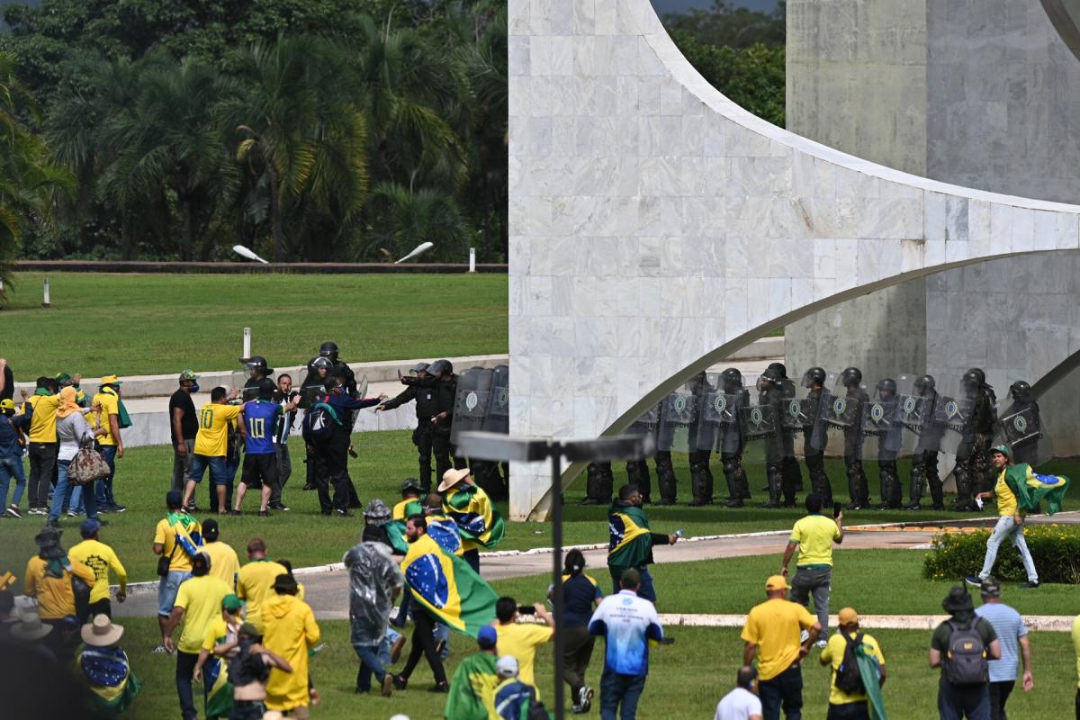 Un oficial de Policía detenido por supuestas omisiones en la intentona golpista en Brasil