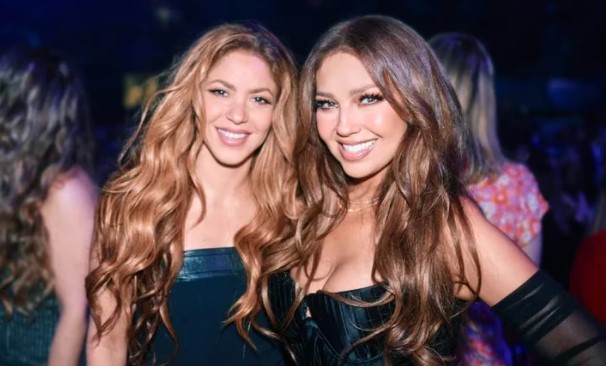 Shakira y Thalía se cruzaron cariñosos mensajes tras encontrarse en Miami: Te quiero amiga bella