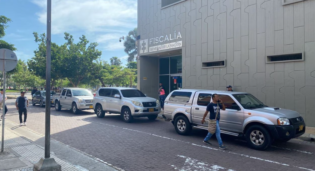 Así se encuentran las instalaciones de la Fiscalía en Barranquilla tras captura de Nicolás Petro