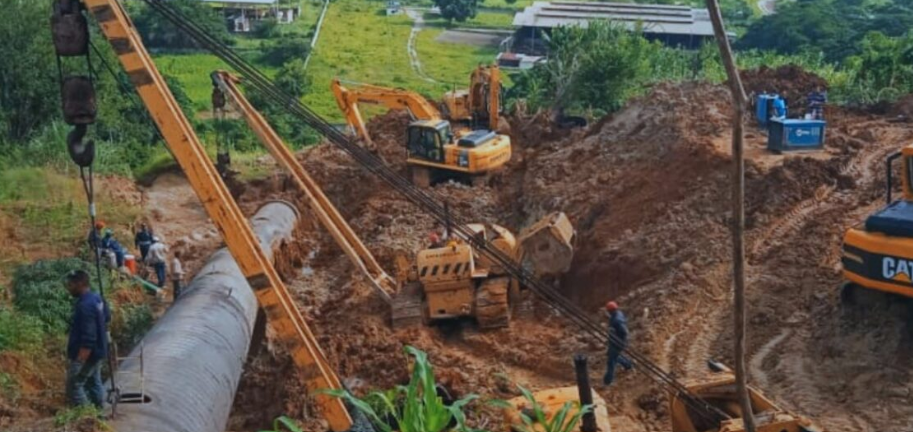 Hidrocapital restablece servicio de agua en Caracas tras culminar reparación del sistema Tuy II