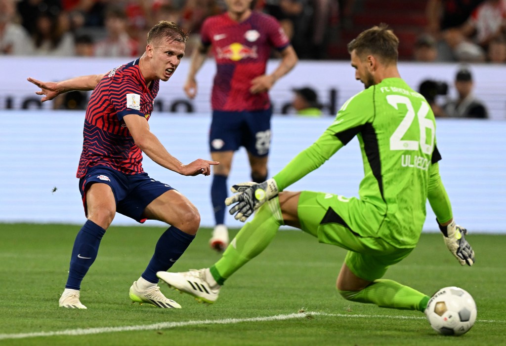 Dani Olmo eclipsó el debut de Harry Kane y el Leipzig le ganó la Supercopa de Alemania al Bayern