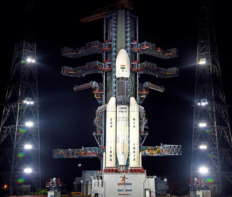 La misión a la Luna de la India prepara la cuenta regresiva marcada por el suspenso