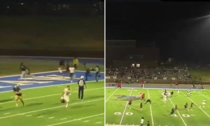 Pánico en Oklahoma: Tiroteo hace correr a todos en medio de un partido de fútbol americano (VIDEO)