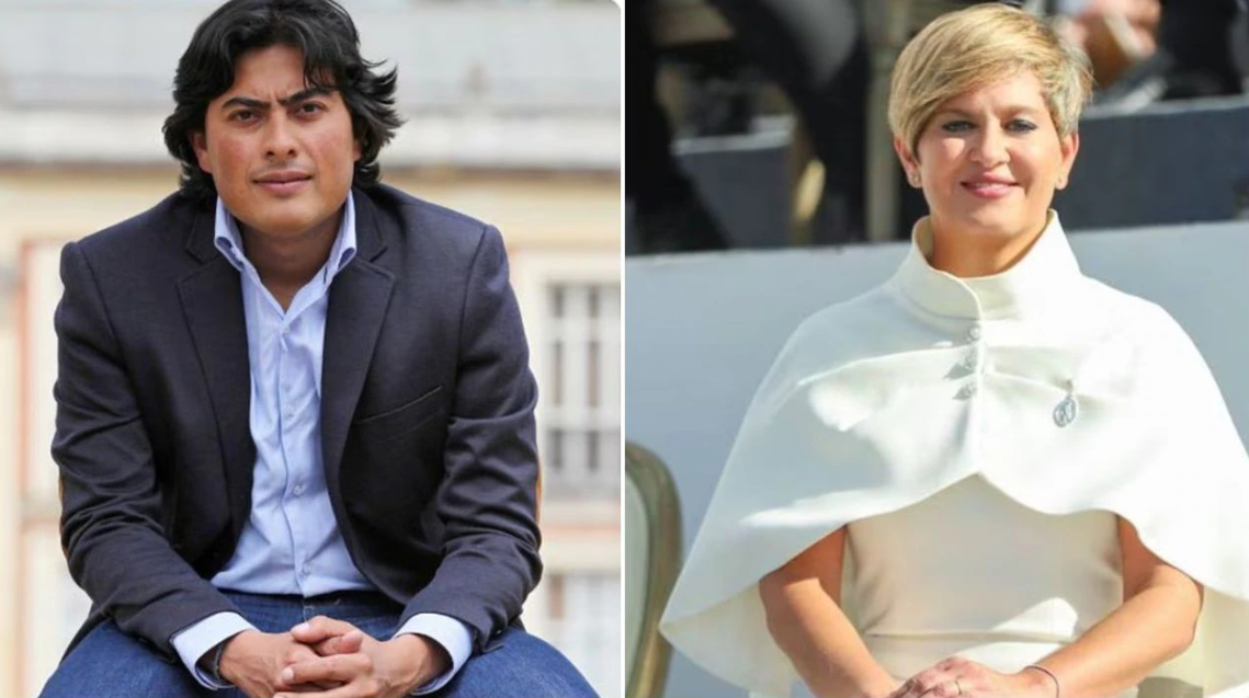 Nicolás Petro le sacó los “trapitos al sol” a la primera dama de Colombia