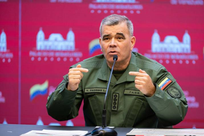 Padrino López acusó a EEUU de actuar con “saña” tras la visita de un alto cargo de Defensa a Guyana