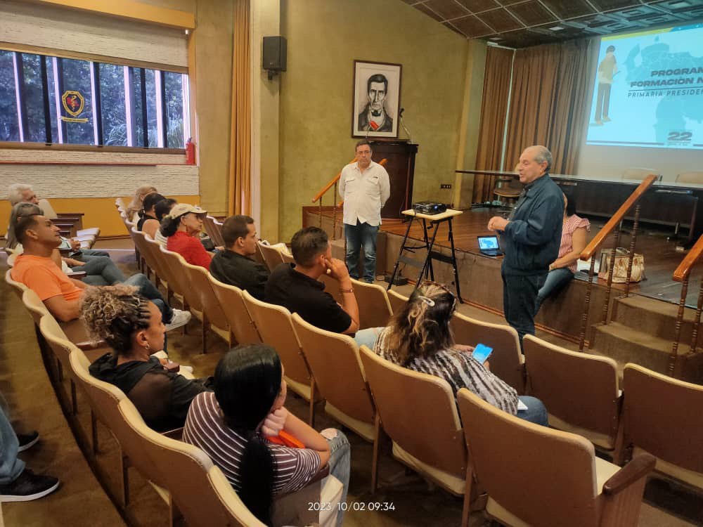 Comisión Nacional de Primaria capacita a voluntarios en materia electoral con miras al #22Oct