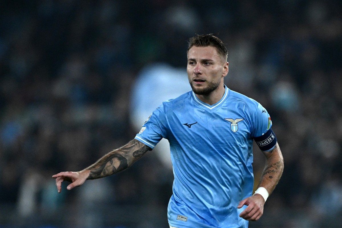 Doblete de Ciro Immobile acercó a la Lazio a los octavos de Champions