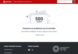 ¡Ups!, piratas informáticos tumbaron web de la Superintendencia de Migraciones antes del Perú Vs. Venezuela