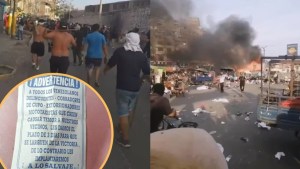 Lucha de poder entre delincuentes venezolanos y policía tras ataques xenófobos en Perú (Imágenes)