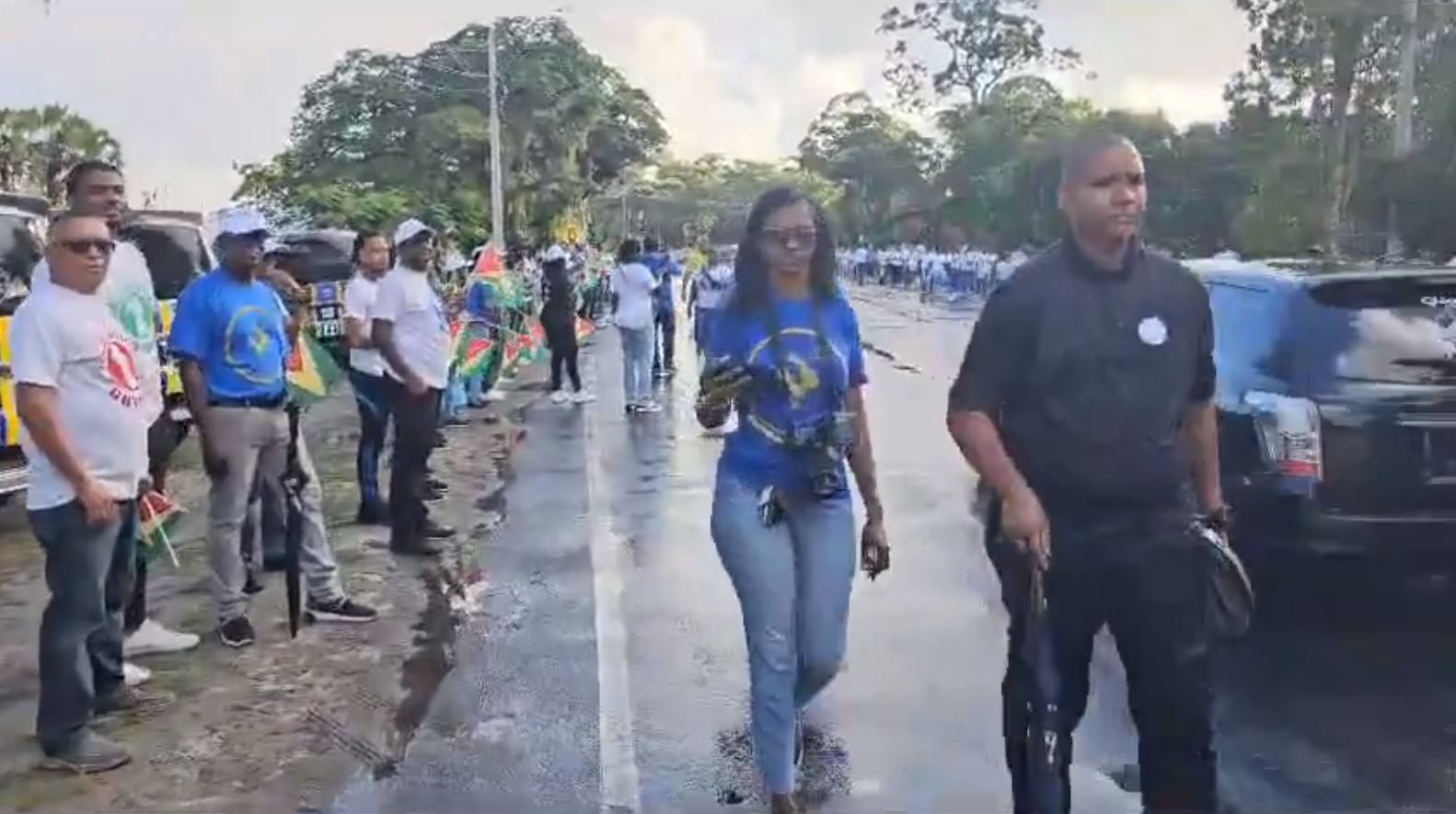 EN VIDEO: guyaneses salieron a las calles para apoyar la preservación del Esequibo