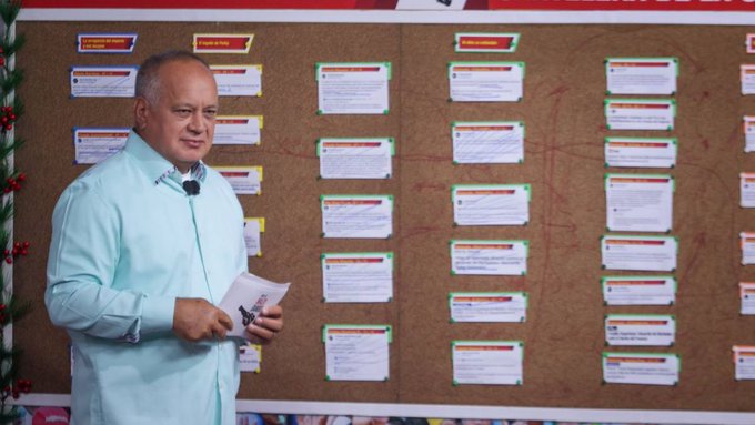 Diosdado Cabello dijo que “pronto” iniciará consulta pública sobre polémica ley contra las ONG