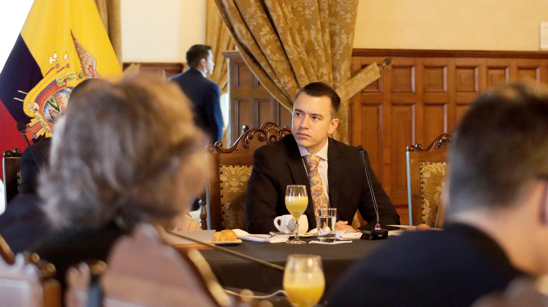 Presidente de Ecuador agradeció respaldo de la comunidad internacional ante la crisis que enfrenta