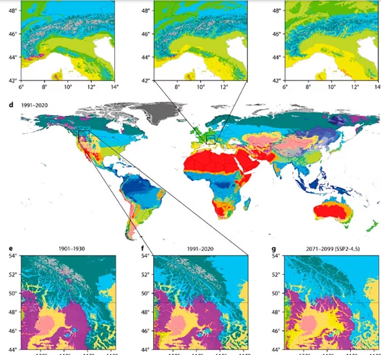 De qué forma el impacto del cambio climático modifica los mapas del mundo