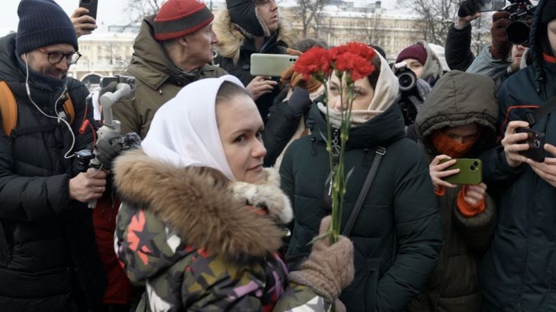 La inédita protesta de mujeres en Rusia por la invasión a Ucrania