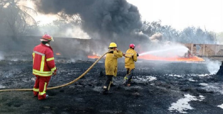 Se registró incendio en la Central Termoeléctrica Planta Centro en Carabobo