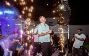Con su buena música, Junior Díaz y Edinson Yepes celebraron los Carnavales en Colombia