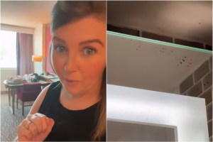 VIDEO: Viajó a Las Vegas para una conferencia y lo que vio en el baño del hotel la dejó sin palabras