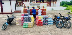 Decomisan más de mil refrescos de contrabando colombiano en el Zulia (Fotos)