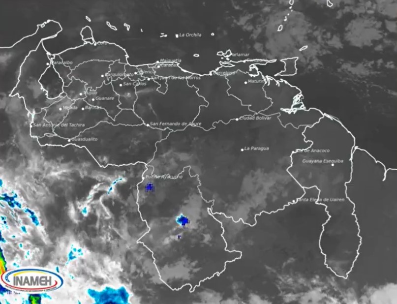 Inameh prevé cielo con poca nubosidad en gran parte del país para este #23Mar