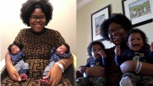 Un caso sin antecedentes: en 10 meses mujer de Florida fue madre de dos pares de gemelos
