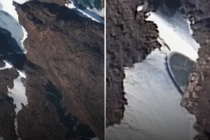 Usaron Google Maps y aseguran haber encontrado un Ovni de 12 metros de ancho (VIDEO)