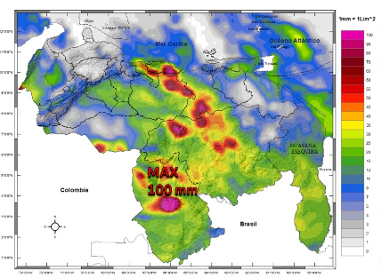 Onda tropical número 2 avanza sobre el oriente venezolano este #30May