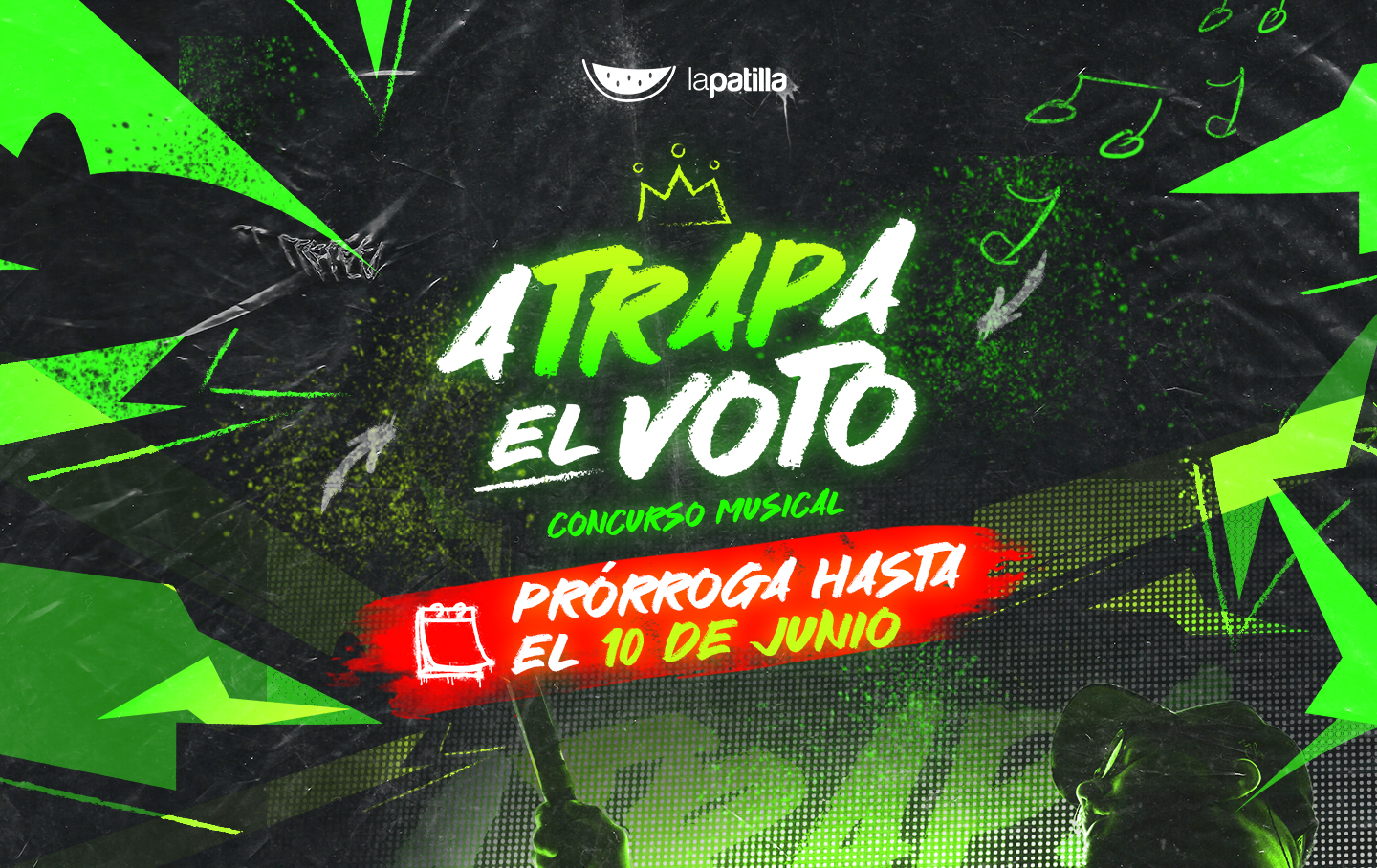 Se prórroga “aTRAPa el voto”: Música y conciencia cívica se fusionan en épico concurso (Gánate un iPhone 15 Pro Max)