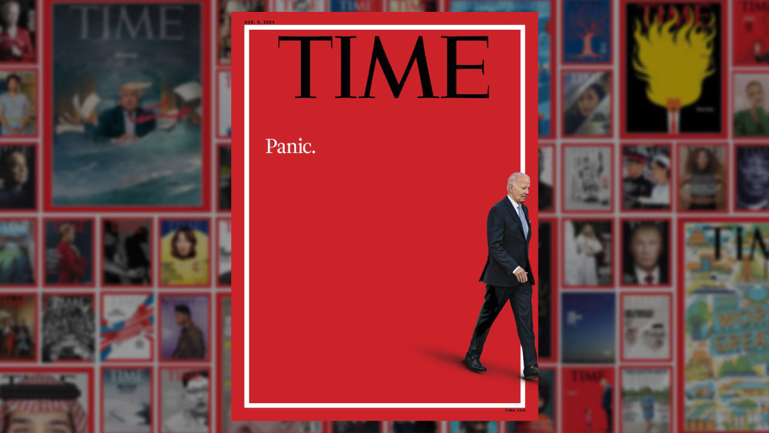 “Pánico”: Dramática portada de la revista Time tras desastroso debate de Biden