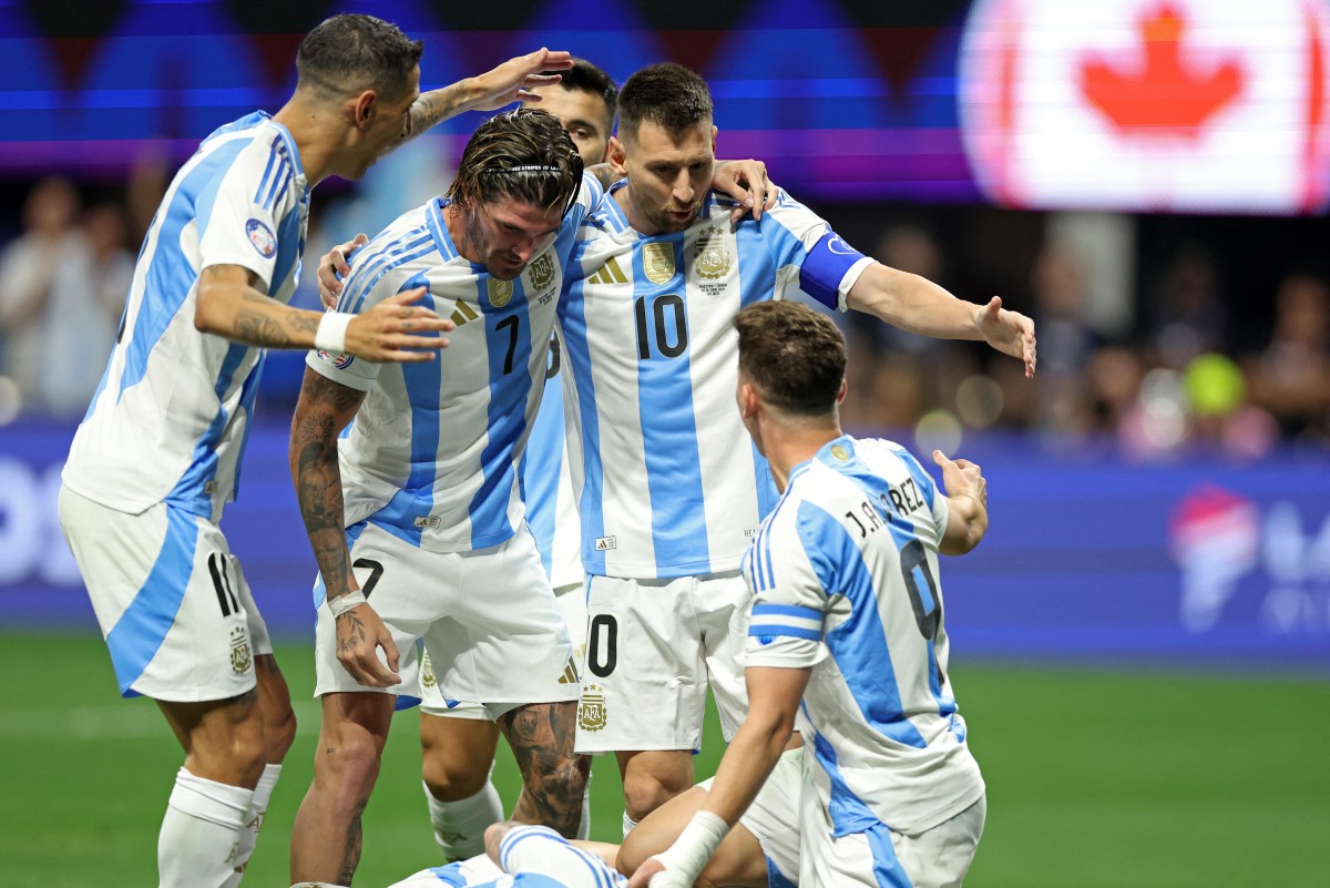 Argentina no le dio chance a Canadá en la Copa América