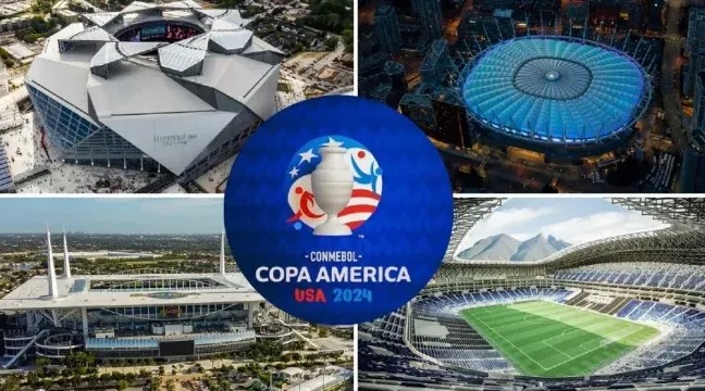 Los 14 estadios de la Copa América Estados Unidos-2024