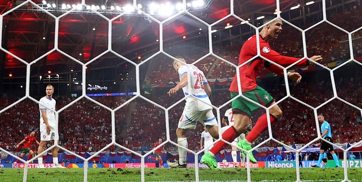 Cristiano Ronaldo y su gesto de “mal ganador” en el gol agónico de Portugal (VIDEO)