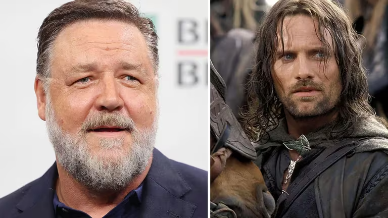 Russell Crowe contó por qué rechazó el papel de Aragorn en “El señor de los anillos”