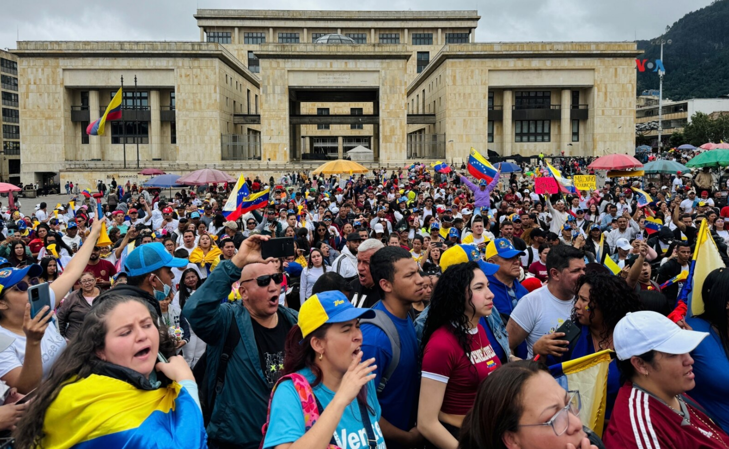 “Le tienen miedo a la diáspora”: oposición venezolana lanzó campaña presidencial en Colombia