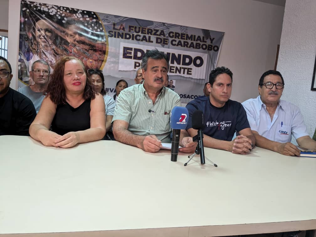 Bloque Gremial e Institucional en Carabobo invita a votar el #28Jul para lograr un cambio político