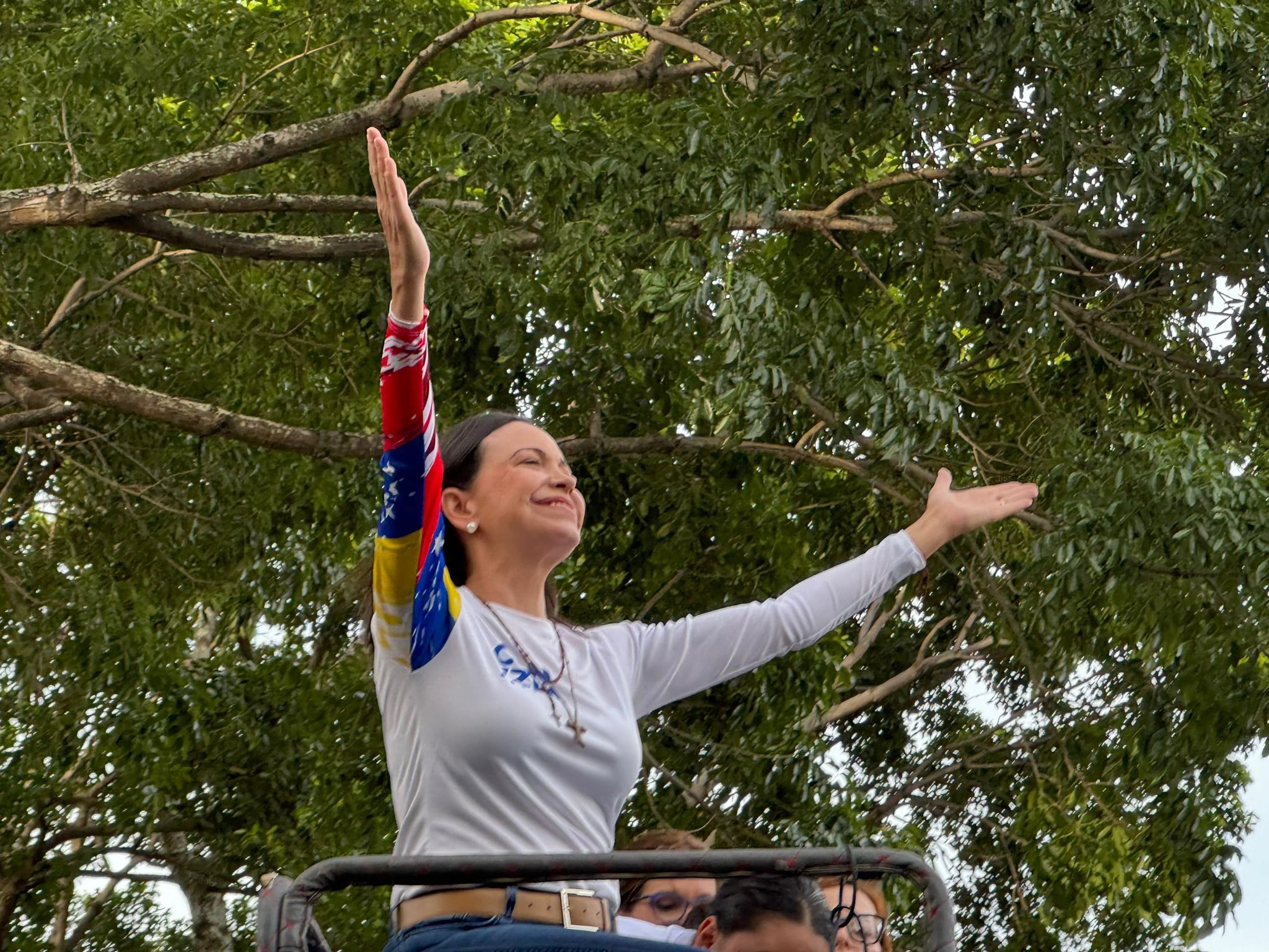 María Corina Machado llamó a los venezolanos a seguir firmes y convocó movilización este #3Ago