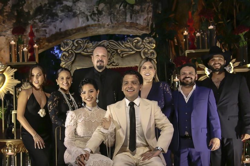 Pepe Aguilar le dio la bendición a Christian Nodal y Ángela Aguilar tras su boda
