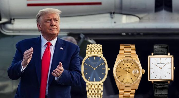 Donald Trump ahora tiene una línea de relojes con su nombre, el más caro cuesta cien mil dólares