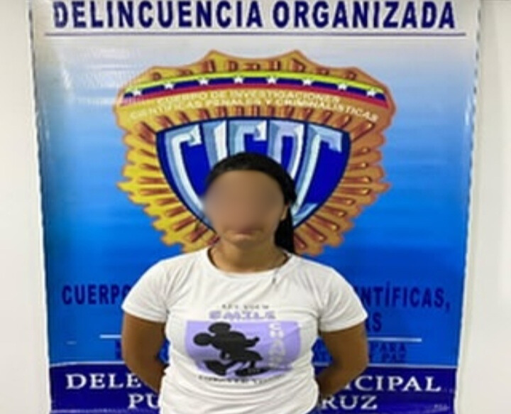 Capturada una mujer por su vinculación con la trata de personas en Anzoátegui