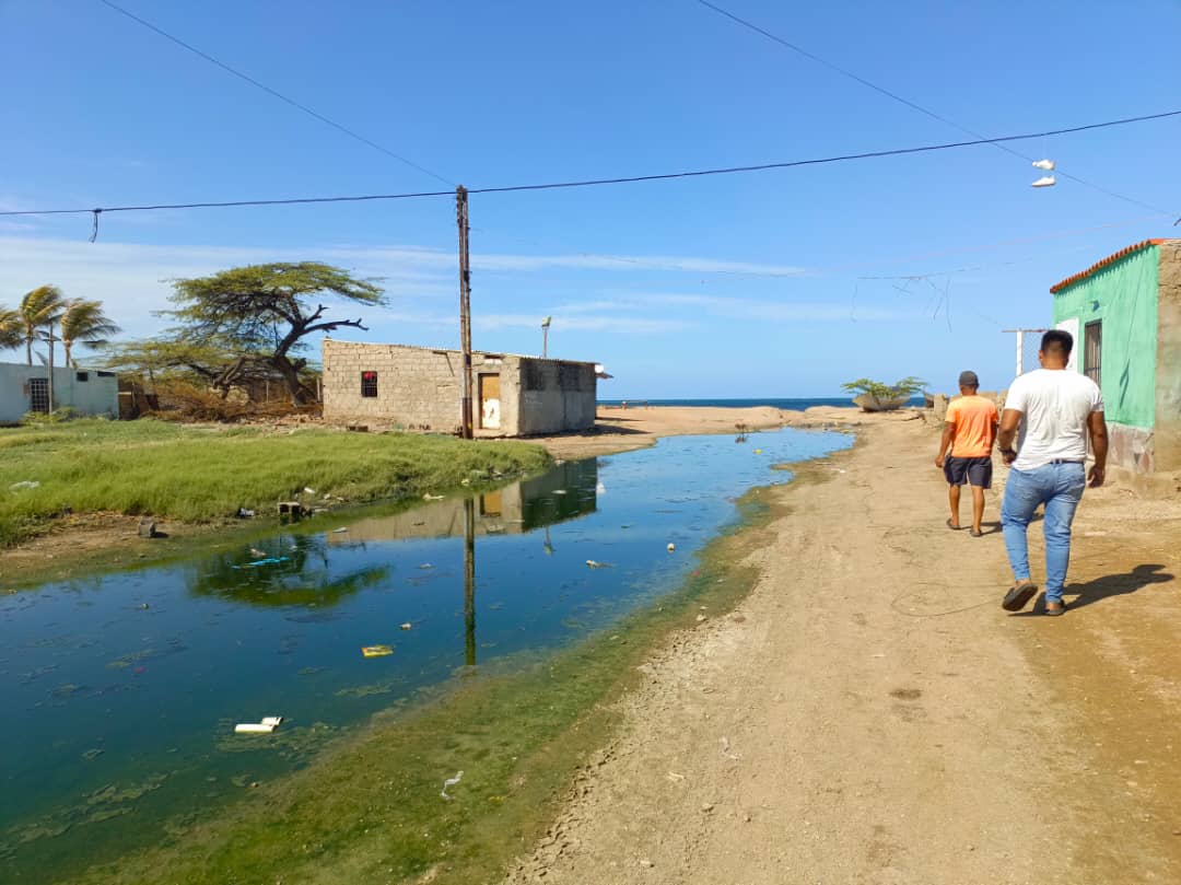 Ríos de aguas negras tienen enfermos a los habitantes de Punta Cardón